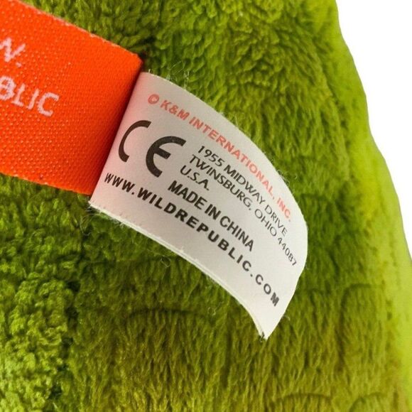 Wild Republic Iguana Plush Stuffed Animal Bearded Dragon Lizard Green 24 inch - Picture 9 of 9